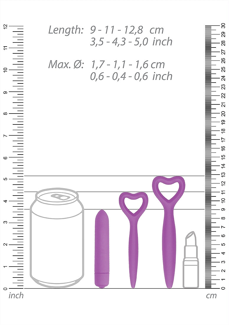 Shots Toys Womens Silicone Vaginal Dilator Set - Dental and Clinical