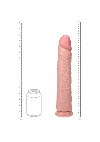 RealRock Extra Large Straight Dildo without Balls 14 Inch