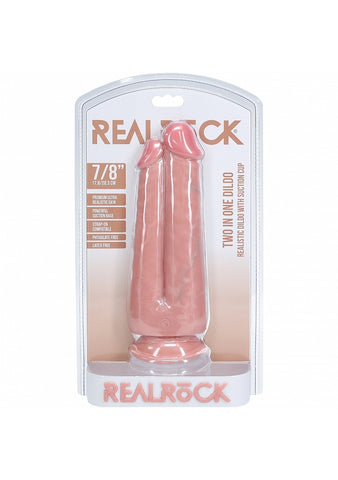 RealRock Ultra Realistic Skin Two in One Dildo 7/8 Inch