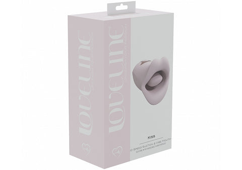 Shots LoveLine Kiss Suction & Vibrating Mouth Massager - G-Spot Vibrators