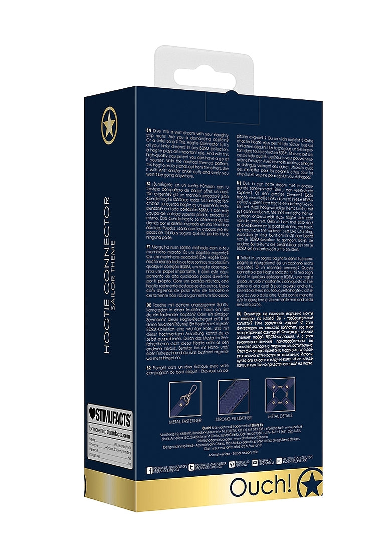 Shots Toys Sailor Theme BDSM Hogtie Connector - - Cuffs And Restraints