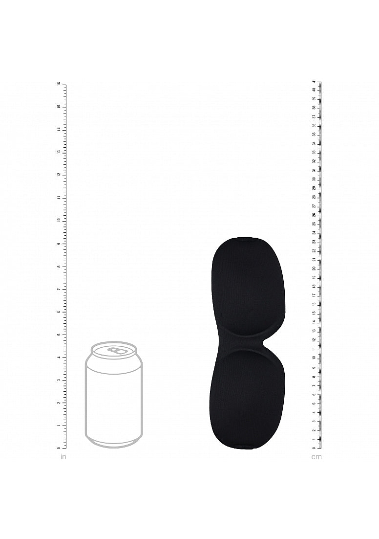 Shots Toys OUCH! Sensory Play 3D Eye Mask - Masks And Blindfolds