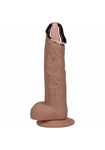 Shots REALROCK Metal Head 7 Inch Realistic Vibrating Dildo