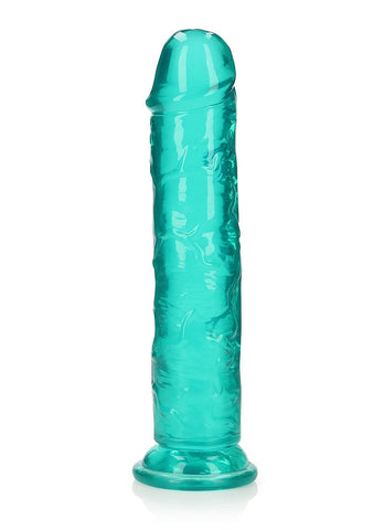 Shots Toys Crystal Clear 9 Inch Straight No Balls Dildo