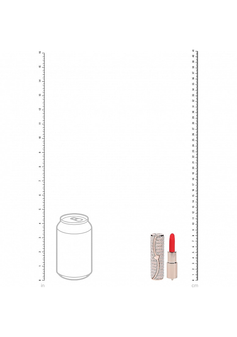 Shots Loveline Candy 10 Functions Lipstick Vibrator - - Personal Massagers