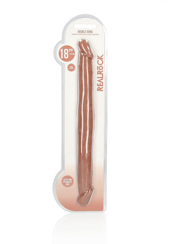 Shots Toys Realrock Double Ender Realistic Dong 18 Inches Dual Ended Dildo - Double Ender