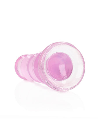 Shots Toys Realrock Crystal Clear 5.5 Inch Curvy Dildo Targets G Spot - Anal Dildos
