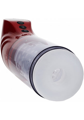 Shots PUMPED StrokeMate Rotating & Thrusting Masturbator - Masturbators and Strokers