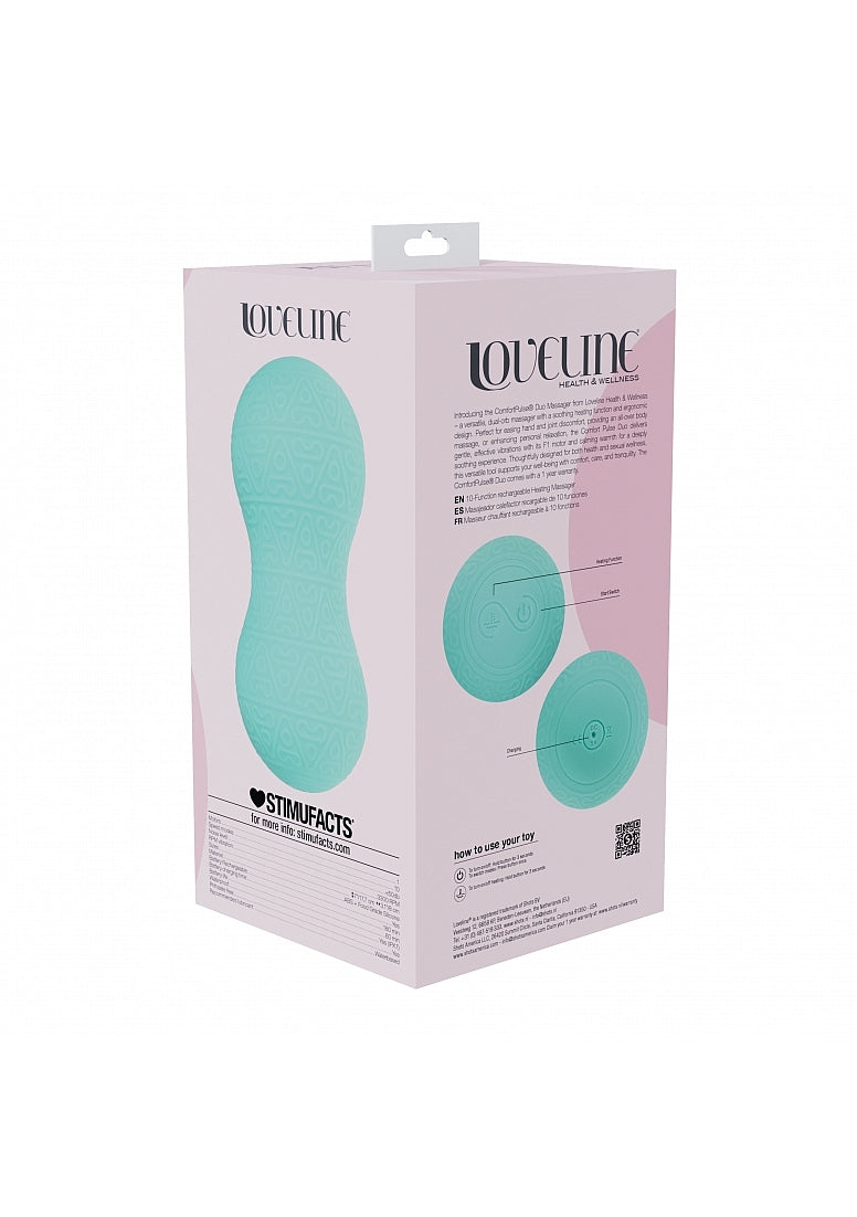 Shots Loveline ComfortPulse Duo 10 Speed Personal Messager - Personal Massagers