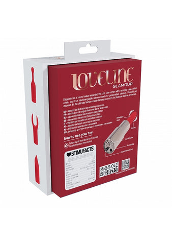Shots Loveline Candy 10 Functions Lipstick Vibrator - Personal Massagers