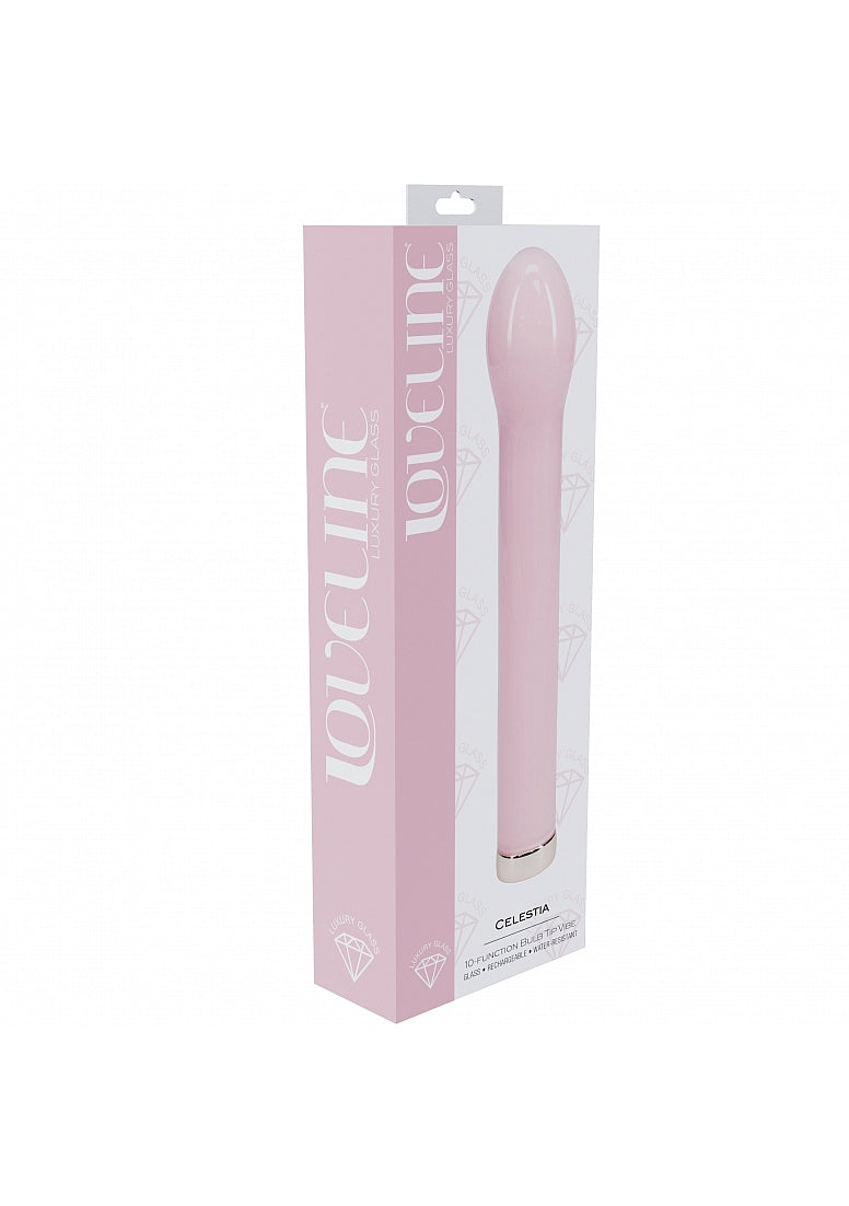 Shots Loveline Celestia Rechargeable Glass Bulb Tip Vibrator - Glass Sex Toys