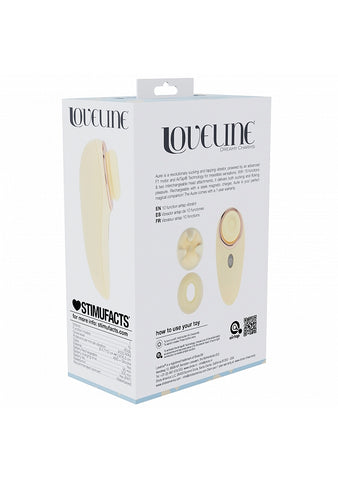 Shots Loveline Aurie AirTapTech Rechargeable Clitoral Vibe - Clit Ticklers and Pulsators