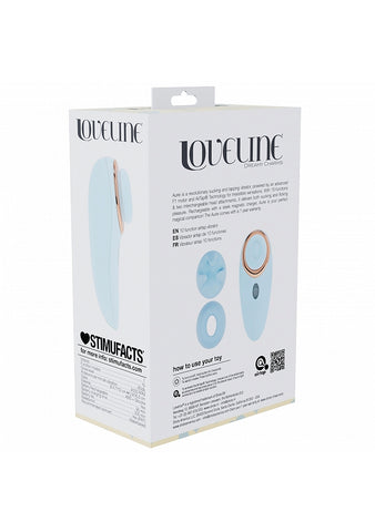 Shots Loveline Aurie AirTapTech Rechargeable Clitoral Vibe - Clit Ticklers and Pulsators