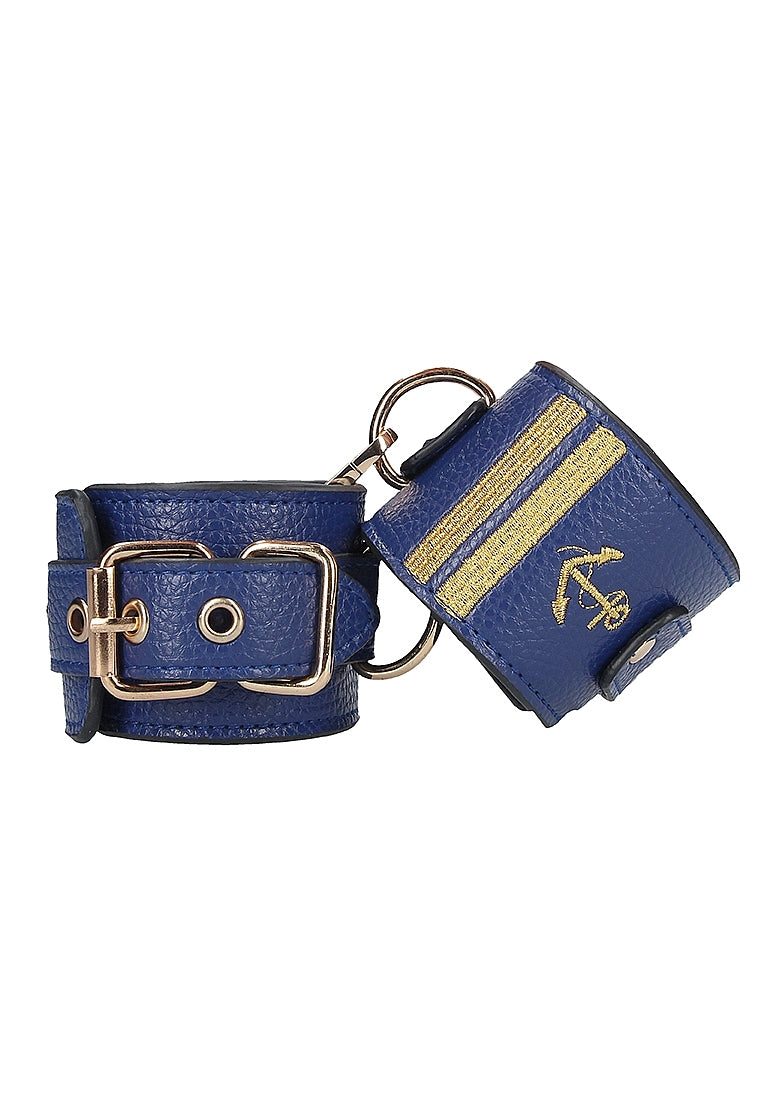 Shots Toys Sailor Theme Bondage Wrist Cuffs - - Cuffs And Restraints