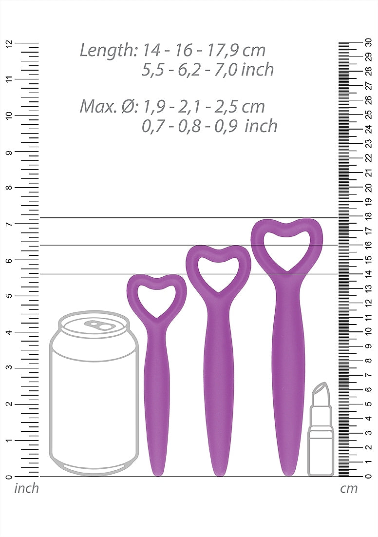 Shots Toys Womens Silicone Vaginal Dilator Set - Dental and Clinical