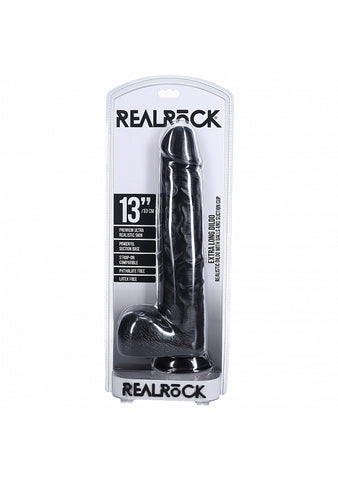 Shots Toys Realrock Ultra Realistic Extra Large Dildo With Balls 33cm - Realistic Dildos