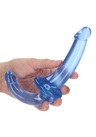 Shots Toys Crystal Clear 6 Inches Strapless Strap On Dildo