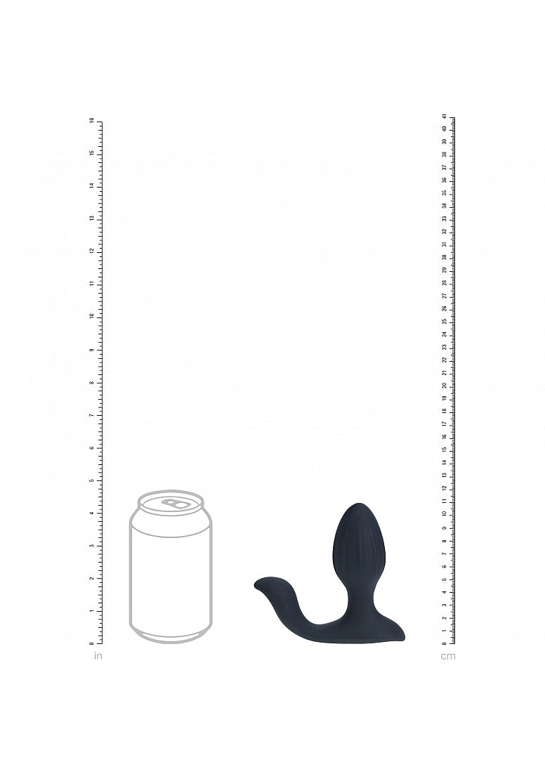 Shots LEVELZ Vibrating & Rotating Anal Plug with Ball Stimulator - - Butt Plugs