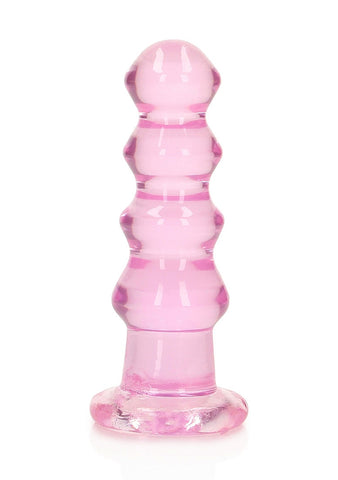 Shots Toys Realrock Crystal Clear 5.5 Inch Curvy Dildo Targets G Spot - Anal Dildos