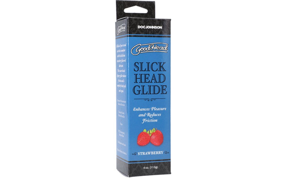 Doc Johnson GoodHead Slick Head Glide Strawberry 113g - - Water Based Lubes