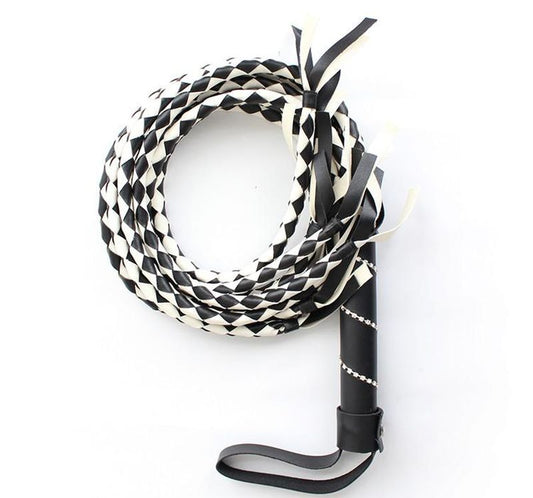 Snakeskin Whip Faux Leather - - Whips And Crops