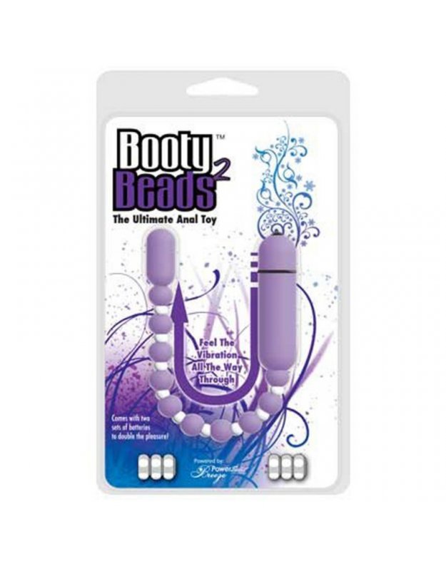 Booty Beads with Functions Purple - - Anal Beads and Balls