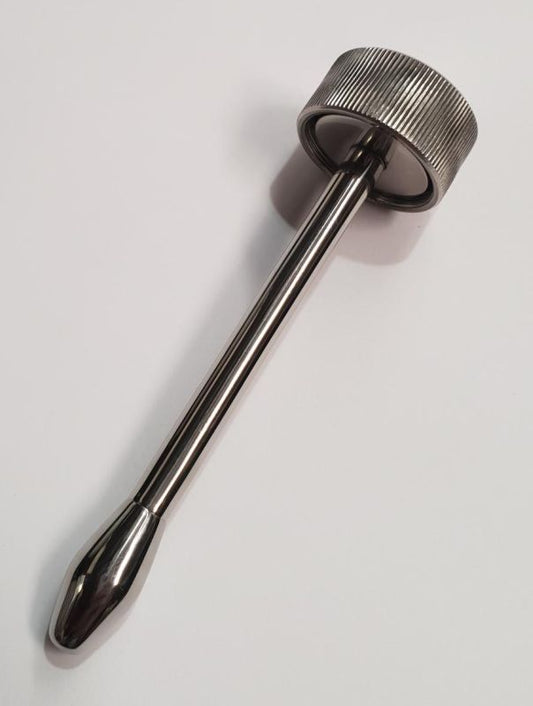Steel Vibrating Urethral Plug Medium