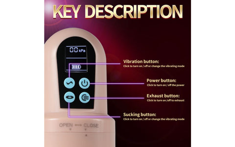 Xise Suctroker Dual Density Vibrating Vaginal Masturbator V3 - Masturbators and Strokers