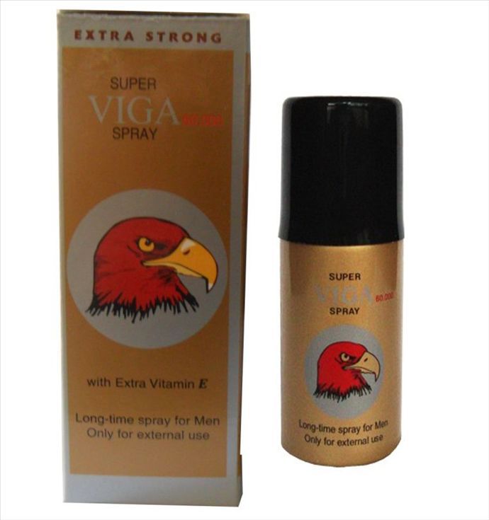 Super Viga 60000 Male Delay Spray CARTON - - Delay and Excite Sprays