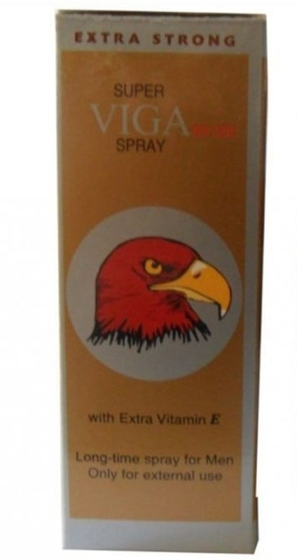 Super Viga 60000 Male Delay Spray CARTON - - Delay and Excite Sprays