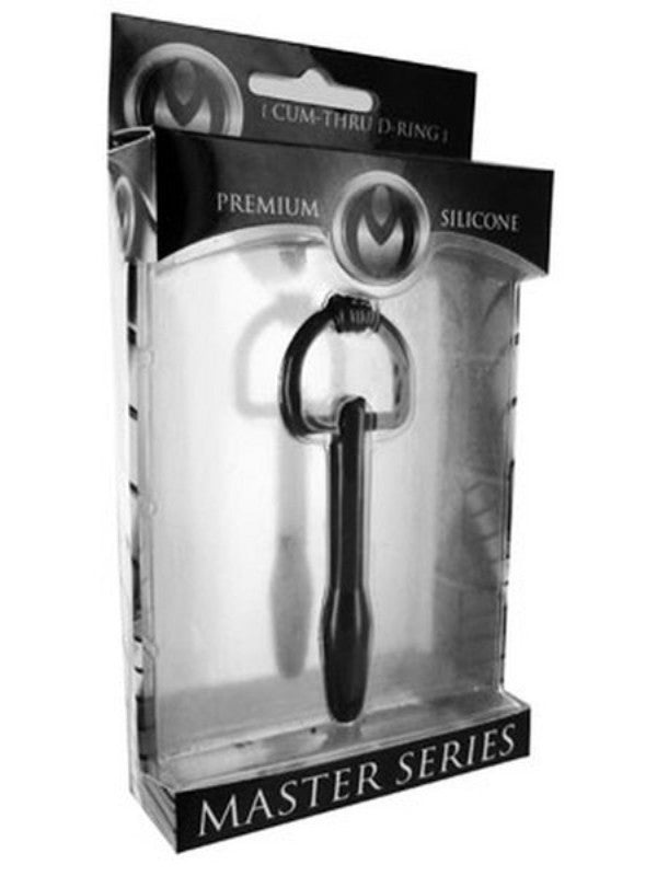 The Hallows Cum-Thru D-Ring Penis Plug - - Penis Plugs