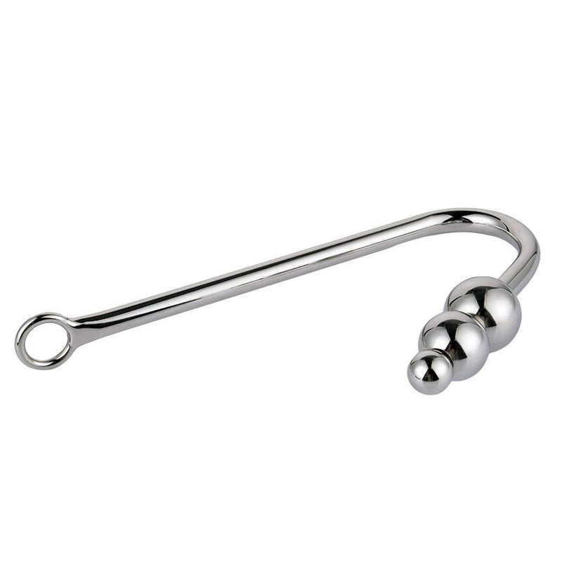 Three Ball Steel Anal Hook - - Spreaders and Hangers