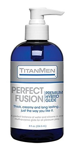 TitanMen Perfect Fusion Premium Hybrid Glide 8 oz - - Lubricants & Lotions