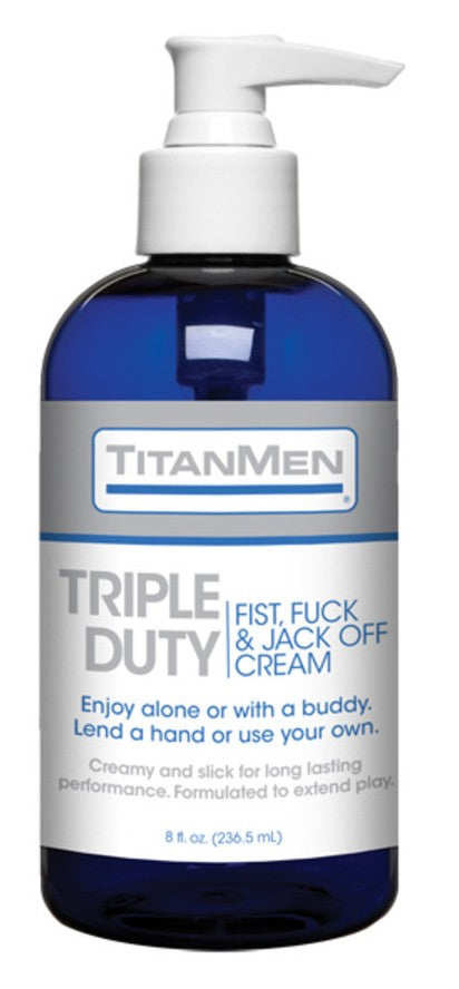 TitanMen Triple Duty Fist Fuck and Jack Off Cream 8 oz