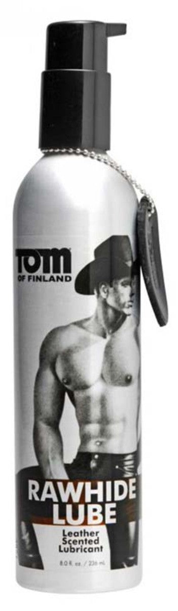 Tom of Finland Rawhide Leather Scented Lubricant 8oz