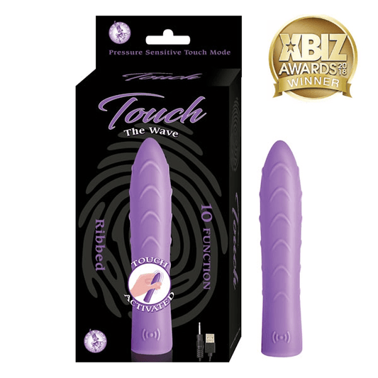 TOUCH The Wave Presure Sensitive Button Activated Vibe - - Bullet Vibrators