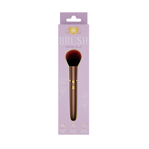 Full Circle Brush Vibrating Bullet Massager - Bullet Vibrators