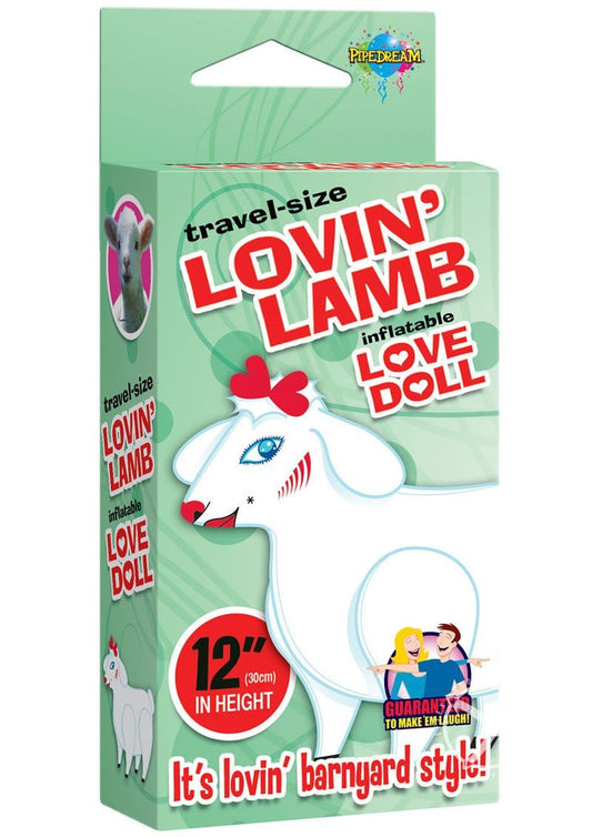Travel-size Lovin' Lamb Inflatable Love Doll