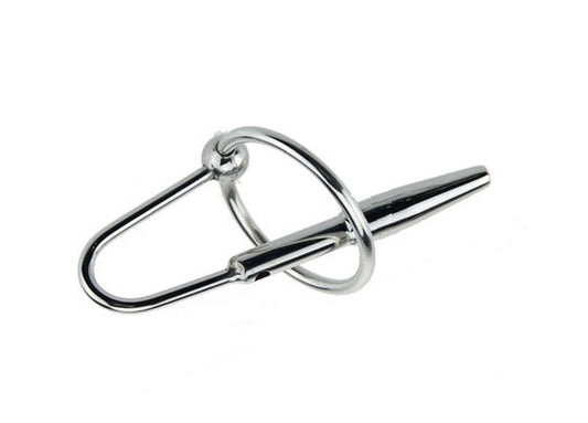 Urethral Stretching Penis Plug & Glans Ring - - Penis Plugs