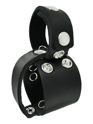 Vault Neoprene Stretcher With Removable Cock Ring Black
