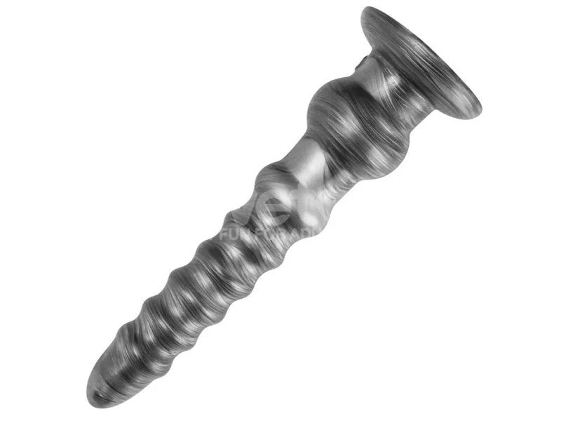 Lovetoy King Sized Vibrax Slider Vibrating Dildo Grey with 10 Functions - - Vibrating Dildos