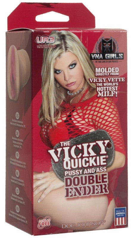 Vicky Vette The Vicky Quickie Double Ender Masturbator - - Masturbators and Strokers
