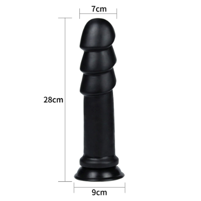 Lovetoy King Sized Anal Ripples Textured Butt Plug - Butt Plugs