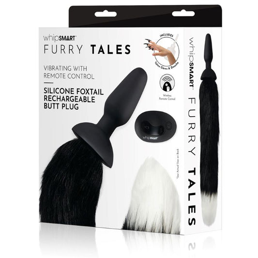 WhipSmart Furry Tales Foxtail Recharge Butt Plug