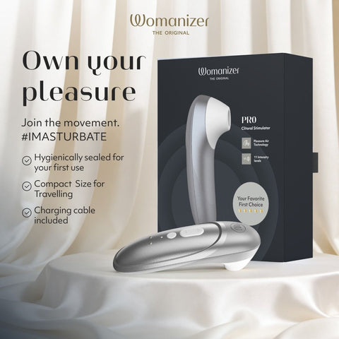 Love Honey Womanizer Pro Air Pulse Clitoral Massager
