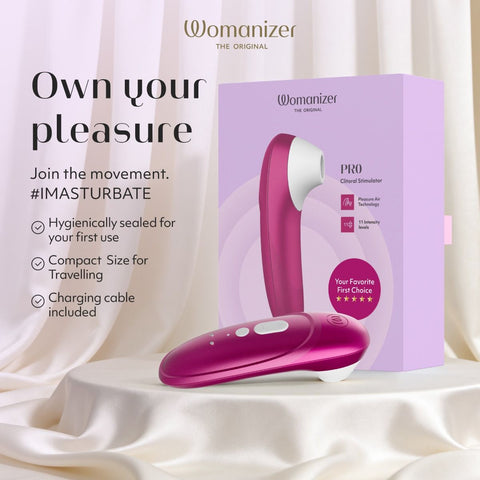 Love Honey Womanizer Pro Air Pulse Clitoral Massager