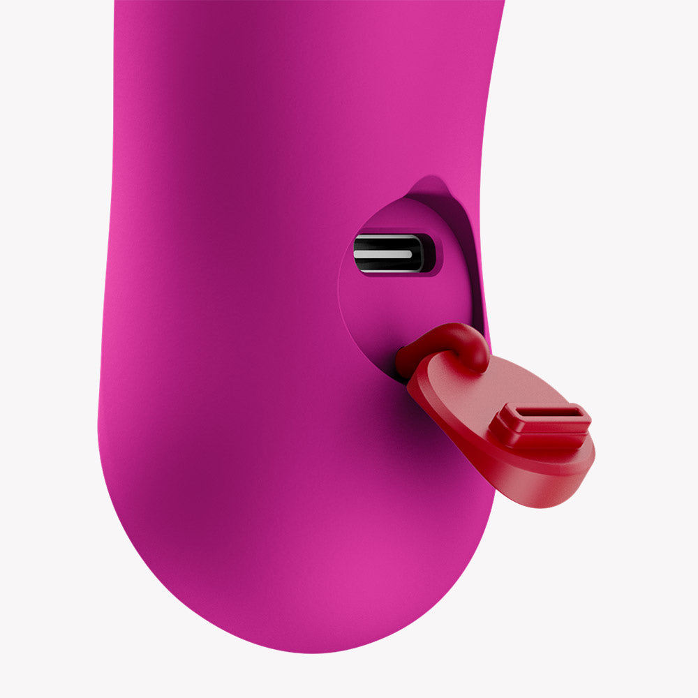Fun Factory BIJOU USB-C Rechargeable Bullet Stimulator - Magenta - Bullet Vibrators