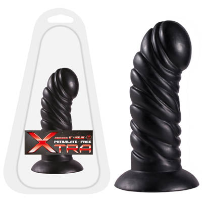 XTRA Around 6 Swirly Butt Plug - - Prostate Toys