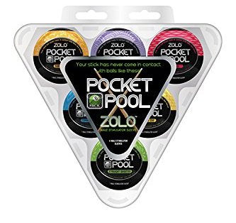 Zolo Pocket Pool Triangle 6 Pack