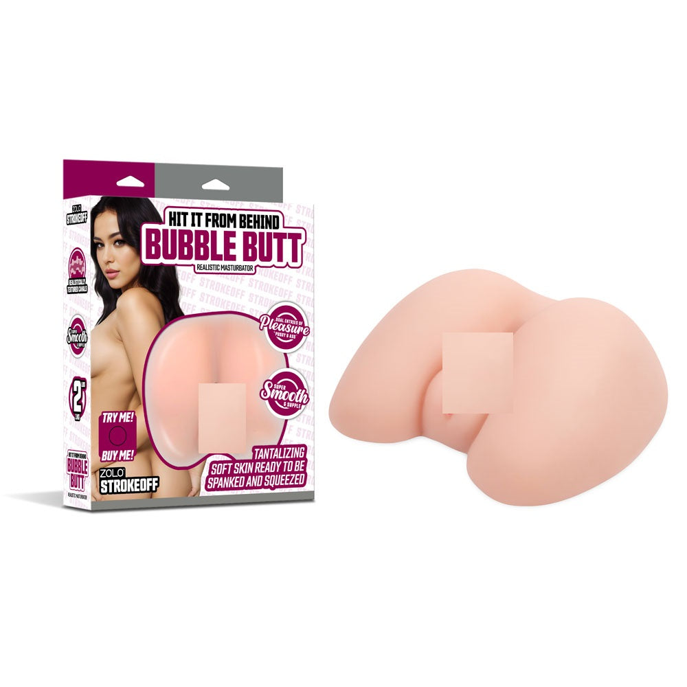 Zolo Stroke Off Hit It From Behind Bubble Butt - - Realistic Butts And Vaginas